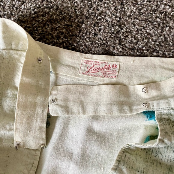 1950s hand-painted vintage matador circle skirt ππ» - Picture 12 of 16